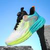 Zapatillas de Correr Shadows para Hombre sin Cordones Malla Transpirable de Verano Zapatilla Amortiguadora Zapatillas de Correr para Adolescentes y Estudiantes con Hebilla Giratoria