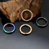 En Stock Anillo de Resorte de Acero Inoxidable Accesorios para Llavero Arte Moderno Pulido a Espejo Colgante de Muñeca para Equipaje Anillo Abierto