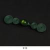 Botones Cheongsam, Botones de Placa Calabaza de Satén Trenzados a Mano Retro, Cuentas de Jade, Estilo Chino Dinastía Han, Botones para Traje Tang, Decoración de Accesorios