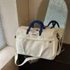 Bolsa de viaje transfronteriza de gran capacidad con separación de húmedo y seco, bolsa de gimnasio que se puede acoplar a una maleta con ruedas, bolso de mano, bandolera, bolso de hombro para viajes cortos