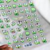 Pegatina de Uñas Tensor de Nueva Tecnología Japonesa Delgada Resistente Pro Linda Delgada Pegatina de Uñas con Pegamento Rana Pequeña TS716