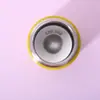 Novo Modelo Aço Inoxidável 304 Logo Personalizável Mini Cor Sólida Simples Bolso Portátil Copo Viagem ao Ar Livre Copo Térmico