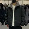 Chaqueta de Trabajo de Invierno de Moda para Hombre Beijianglang Abrigo de Algodón Cortavientos Forro Polar Engrosado Cálido Ropa de Abrigo para Hombre de Otoño e Invierno