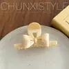 Pequeño Boniato Francés de Nicho Dulce de Alta Calidad Diseño Lazo Pinza de Acetato Elegante Dulce Elegante Pinza de Tiburón