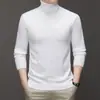 2026 Comercio Exterior Otoño/Invierno Nuevo Suéter de Punto Estilo Coreano para Hombre Ajuste Delgado Manga Larga Suéter de Punto Prenda Base de Punto Hombre