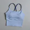 Sujetador Deportivo de Color Sólido para Mujer, Chaleco de Yoga Push-Up a Prueba de Impactos, Suave y Amigable con la Piel, Versátil para Fitness y Correr, Ropa Interior Adelgazante