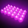 Velas Electrónicas LED Creativas para Bodas Accesorios de Decoración para Bodas Velas de Cumpleaños Velas de Plástico de Simulación
