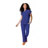 Uniforme de enfermera de tela gruesa Amazon TR con bordado personalizado para centros de cuidado posparto, prendas para lavar a mano por separado, entrega rápida en lotes pequeños