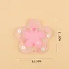 Posavasos de silicona resistente al calor con diseño de flor de cerezo para mesa de comedor, alfombrilla para cocina doméstica de alta temperatura más vendida, posavasos para ollas y cuencos al por mayor