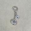 Nuevo Pulsera Estilo Chino Borla Colgante Estilo Étnico Calabaza Lazo Flor de Loto Colgante Cristal Pulsera Plata Antigua Accesorios