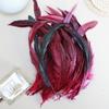 En stock, 50 plumas de pollo moradas naturales de 6-8 pulgadas, accesorios hechos a mano para bricolaje, accesorios de tiro, accesorios de ropa