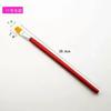 Pincel de Cabelo de Nylon de Polo Vermelho para Pintura a Óleo, Guache, Aquarela, Pincel Industrial, Pincel para Tinta a Óleo, Caneta de Pintura Acrílica Infantil
