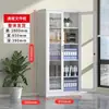 Armário de arquivo de aço com porta de vidro, armário de arquivo de metal trancável para escritório, armário para documentos financeiros, com tampo de vidro e base de metal para armazenamento