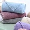 Toalla Cuadrada de Coral Fleece Tejido 3030 Engrosada Suave para Bebé Pañuelo Paño Absorbente para Manos de Cocina Regalo de Retorno Logo