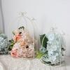 Decoraciones de Jaula de Pájaros de Hierro Estilo Pastoral Ins Set Creativo Americano Dos Estantes de Flores Suculentas Adornos para Macetas Accesorios de Boda