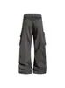 Calça de trabalho xadrez estilo retrô americano de rua para homens e mulheres, novo estilo outono 2026, calça de perna larga reta casual solta e moderna