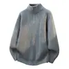 Taobao Atacado de Comércio Exterior Dropshipping Malharia Masculina Moda Primavera e Outono 2026 Suéter Gola Alta Pulôver