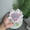 Liu Hao Cun Celebridade Autodidata Qihang Bolsa Pingente Mini Ventilador Refletivo Etiqueta de Nome Conjunto Completo Acabado Feito à Mão