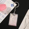 Novo óleo luminoso em areia movediça goo cartão tijolo com luz areia movediça mahjong goo placa DIY adesivo chaveiro fábrica outlet
