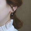 Hebilla de oreja de plata de ley S925 Nalan estilo coreano dulce suave amor diamante hebilla de oreja temperamento pendientes estilo ins M05957