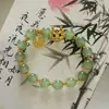 Popular Pulseira Verde Doce de Verão para Mulheres Design Ins Pequena Fresca Pulseira de Borboleta Estudante Melhor Amiga Presente de Aniversário