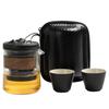 Juego de té de viaje, ideal como regalo de negocios de alta gama, para exteriores, una tetera, dos tazas, para acampar, tetera portátil Express Cup, venta al por mayor