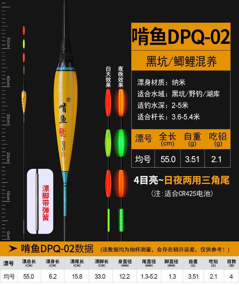 啃鱼——DPQ纳米跑铅电子漂_11