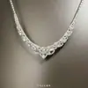 Collar Vintage Banquet Estrella de Río Estilo Nuevo Elegante Gama Alta Lujo Ligero Cadena para Clavícula para Mujeres