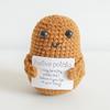 Bonecas Batata de Expressão Mais Vendidas no Exterior, Enfeites de Pepino Tricotados com Lã, Pingentes em Formato de Ovo, Bonecas de Crochê Positivas