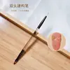 Juego de pinceles japoneses para uñas, bolígrafo de barrido de doble cabezal, bolígrafo de construcción, bolígrafo de fototerapia pintado con línea de tracción, bolígrafo degradado, venta al por mayor