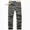 2026 Pantalones de Hombre para Primavera y Otoño de Aliexpress Tallas Grandes Pantalones Casuales Sueltos de Algodón Cómodos para Exteriores Pantalones de Trabajo