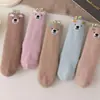 Calcetines Largos hasta la Rodilla para Bebé Otoño/Invierno con Felpa Gruesa Cálida Calcetines para Bebé Recién Nacido de Caña Alta Calcetines de Media Caña para Niños