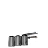 Portacepillos de Dientes Vaso para Enjuague Bucal Cepillo de Dientes Eléctrico Montado en Pared Adhesivo Drenaje Succión Magnética Sin Taladro Estante de Almacenamiento para Vasos de Cepillo de Dientes Xitu