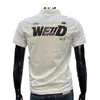 Camisa Polo con Alfabeto Camiseta de Manga Corta para Hombre Verano Ropa con Cuello para Hombre Lasel Manga Media Camiseta de Seda Helada para Hombre Led