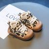 2022 Nuevos Zapatos de Invierno para Bebé y Niño Pequeño Suela Suave Algodón Engrosado 1-3 Años Velcro Antideslizante