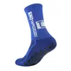 Calcetines deportivos profesionales transfronterizos, calcetines de fútbol con agarre antideslizante, calcetines de media pantorrilla talla grande, base de rizo engrosada, calcetines de entrenamiento para jóvenes