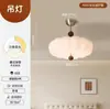 Luz de Dormitorio Estilo Crema Usada 6 Nuevas Cálidas Celebridad de Internet Pétalo Luz de Estudio Personalidad Gota de Agua Luz de Techo para Dormitorio Principal Hierro