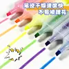 Plumones Resaltadores Fluorescentes de 6 Colores para Estudiantes, Dibujo y Diario, Marcadores de Punta Gruesa de Gran Capacidad, Venta al por Mayor
