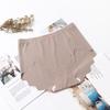 140 Jin Wearable Cintura Média-Alta Sem Costura Gelo Seda Roupa Interior Feminina Puro Algodão Inferior Virilha Uma Peça Cuecas Femininas