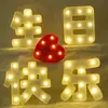 Luz LED Letra Chinesa Feliz Aniversário Decoração de Feriado Festa Proposal Adereços Fábrica Atacado