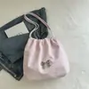 Bolso de Hombro Elegante de Alta Apariencia Estilo Coreano Nueva Moda Primavera 2026 Gran Capacidad Lazo de Moda Bolso Escolar Bolso Tote