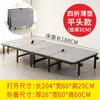 Atacado de fábrica cama dobrável de escritório de quatro dobras cama de solteiro cama simples para casa cama de acampamento cama para pausa para o almoço cama reclinável