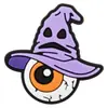 Decoraciones de zapatos de zueco de dibujos animados para Halloween, lindos dijes de zapato de goma blanda de gato negro y calabaza, accesorios decorativos DIY para zapatos de jardín en stock