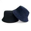 Sombrero de Pescador de Pana para Hombres y Mujeres, Sombrero de Cubo de Color Sólido, Sombrero de Cubo para Exteriores a Prueba de Viento y Cálido Hecho a Medida para Adultos con Ala Grande