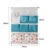 Bolsa de Almacenamiento para Puerta Tela Almacenamiento de Pared Bolsa Colgante de Pared Dormitorio Colgante de Pared Almacenamiento de Llaves de Pared Almacenamiento de Dormitorio Bolsa de Almacenamiento
