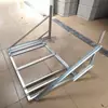 Resfriador de ar industrial ar condicionado refrigerado a água unidade externa instalação suporte de cantoneira de ferro na parede externa ventilador refrigerado a água estrutura de ferro