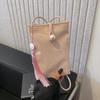 Xiaozhong Super Popular Mini Bolsa Pequena Feminina 2024 Nova Moda Verão Versátil Moda Bolsa Transversal Ombro Único Bolsa para Celular
