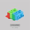 China básico piezas de bloques de construcción de partículas grandes juguetes educativos para niños DIY accesorios de bloques de construcción ensamblados venta al por mayor personalizada