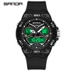 Reloj Sanda Reloj Juvenil Multifuncional Moda Versión Coreana Exterior Impermeable Deportivo Electrónico Reloj de Hombre Venta Directa Venta al por Mayor