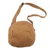 Bolso Casual de Lona Lavada Estilo Nuevo, Bolso Pequeño Estilo Harajuku Nuevo para Niñas, Bolso de Hombro Cruzado Estilo Calle de Moda con Forma de Concha